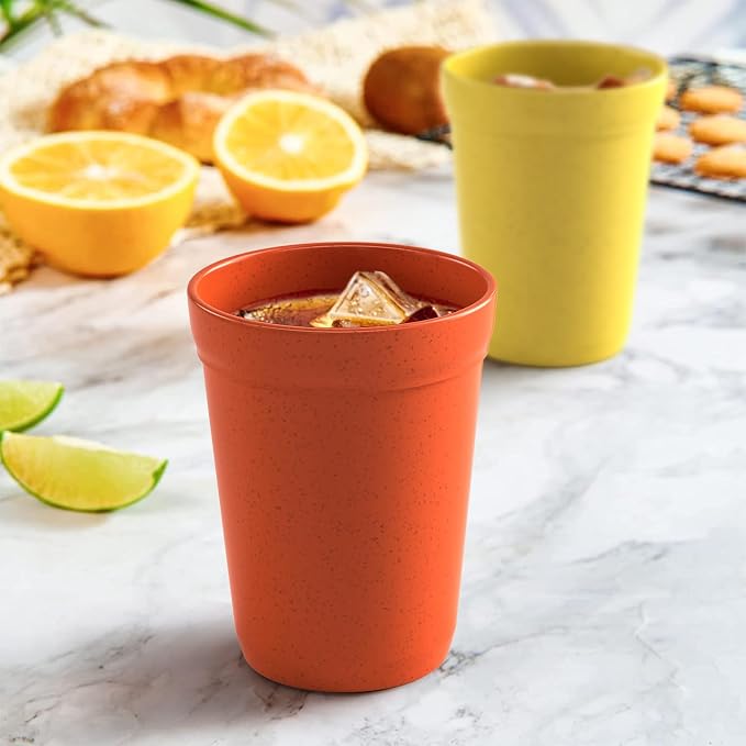 Homestockplus 12Oz Wheat Straw Cups, and Outdoor Use - Image 5