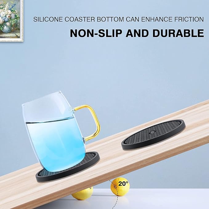 Silicone Drink Coasters - Image 5