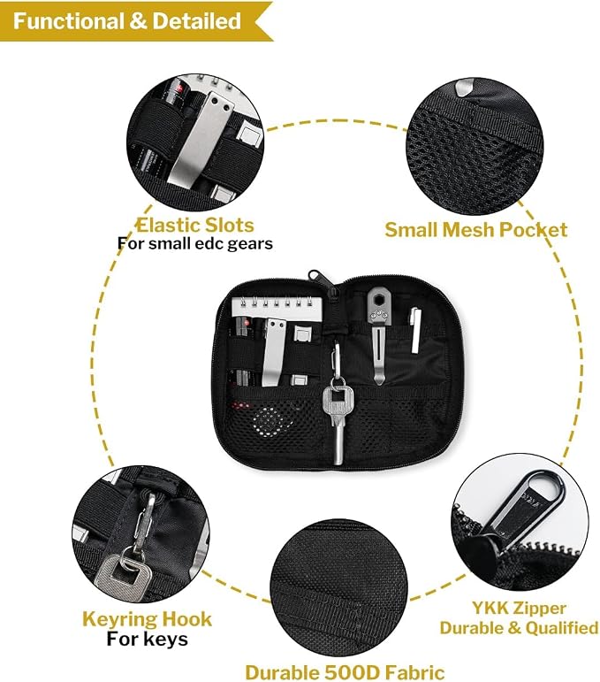 VIPERADE VE10 EDC Pouch Small Multitool Pocket Pouch - Image 6