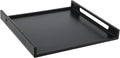 MyGift 16 Inch Matte Black Metal Large Serving Tray by MyGiftHome
