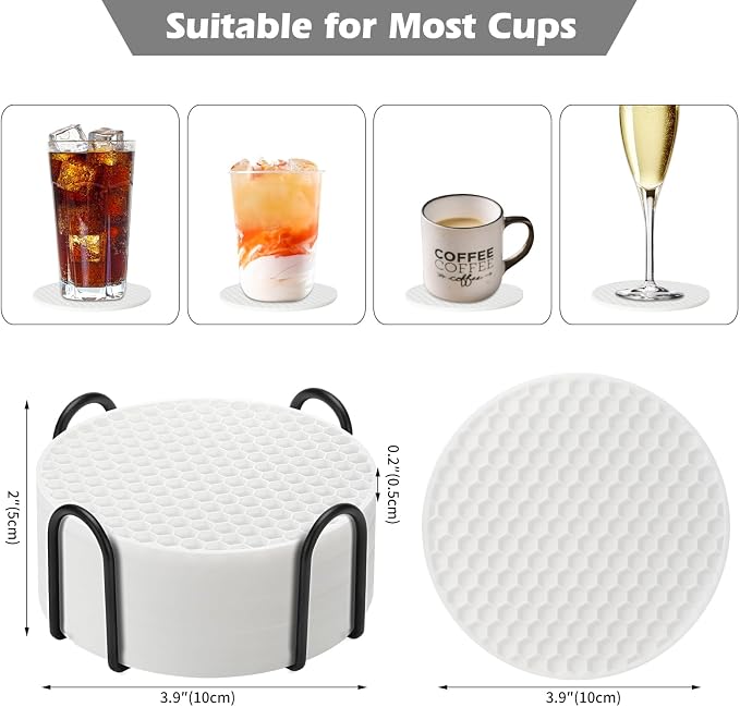 TWTLi Silicone Coasters Set of 8 - Image 5
