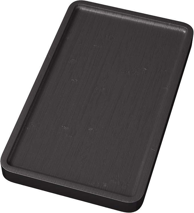 VERTORGAN Bamboo Serving Tray, 9.8x5.9 Inch Trays, Home Decor | Coffee Table by VERTORGAN