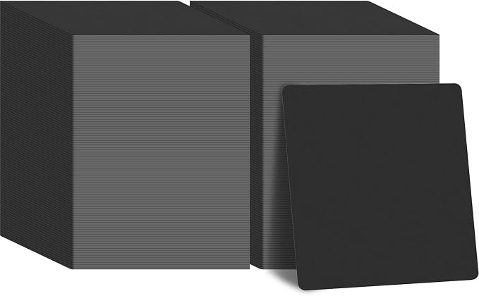 TaoBary 200 Pcs Disposable Paper Bar Coasters Bulk, 4 Inch Cardboard Coasters by TaoBary