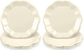NatNarr 30pcs Ivory Paper Plates 9 In Scalloped Cream Paper Plates Disposable by NatNarr