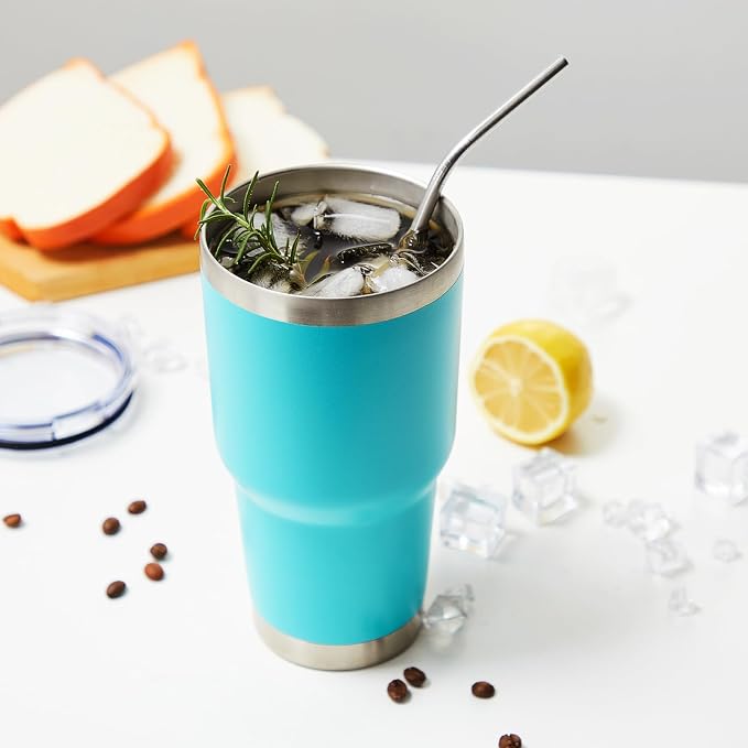 MEWAY 30oz Tumbler Double Wall Vacuum Insulated Travel Mug, Stainless Steel - Image 6