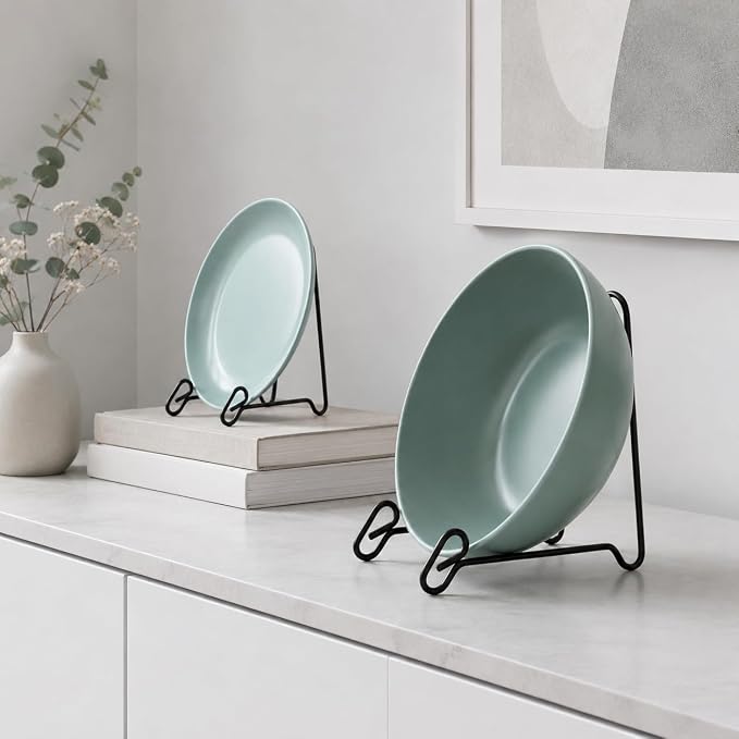 Artliving 2 Pack Display Stand Easel Iron Bowl Stands - Image 4