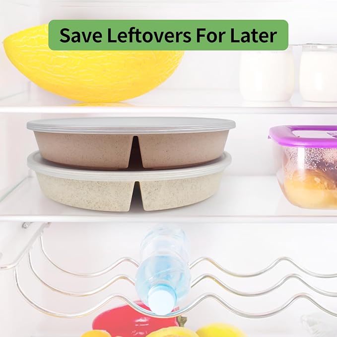 9 Inch 4PCS Portion Control Plates - Image 7