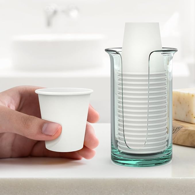 Dealusy 200 Count 3 oz Disposable Coffee Cups, Bathroom Mouthwash Cups - Image 5
