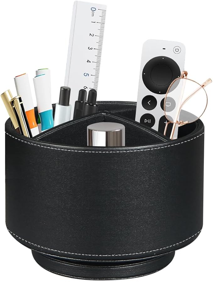 BIBELUN TV Remote Control Holder 360 Swivel Pen Holder Art Supply Organizer | by BIBELUN
