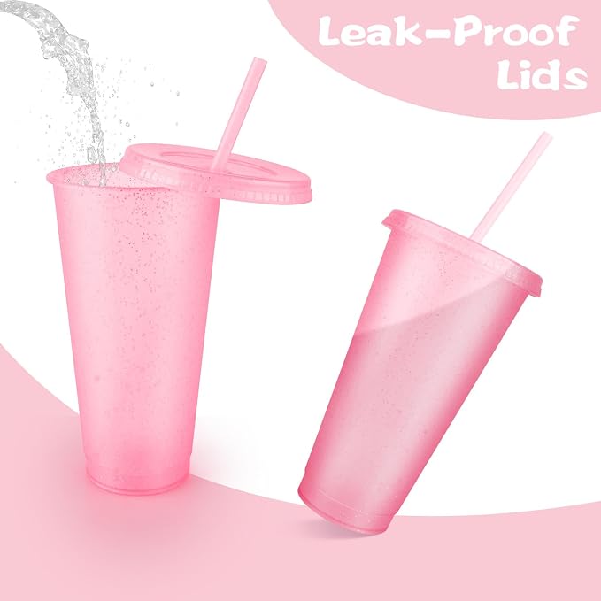 Hxezoc 16-Piece Reusable Cups - Image 8