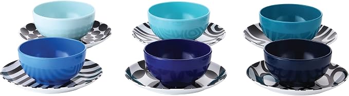 French Bull Melamine Mini Bowls, 6-Piece Set, Small Serving Bowl – Snack - Image 4
