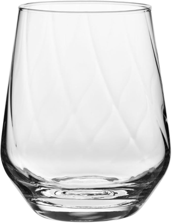 Krosno Textured Drinking Glasses, Water and Juice, Wine and Cocktails, 54 fl. oz - Image 8