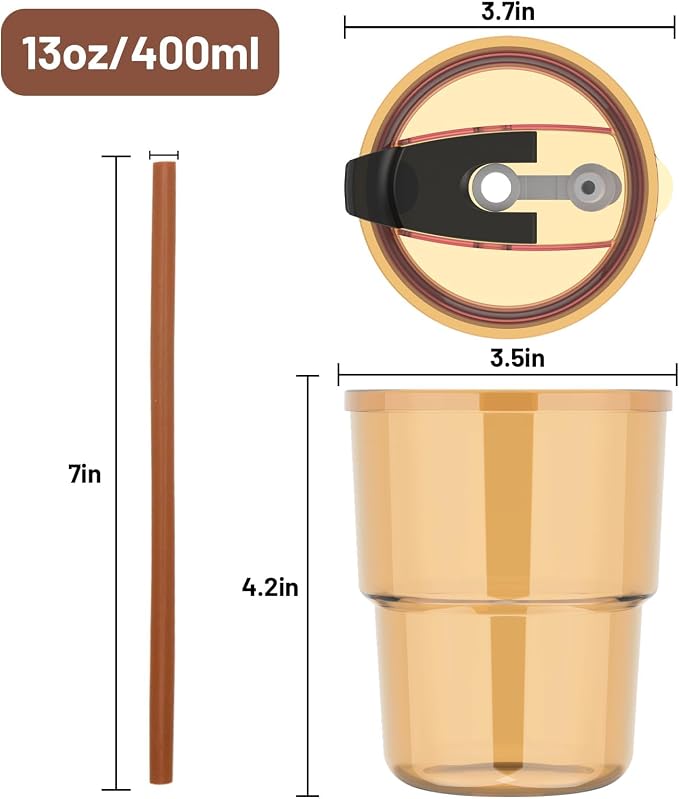 Luxfuel 13oz Tumbler Water Glass Cups - Image 2