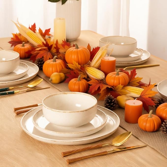 AmorArc Stoneware Dinnerware Sets - Image 6