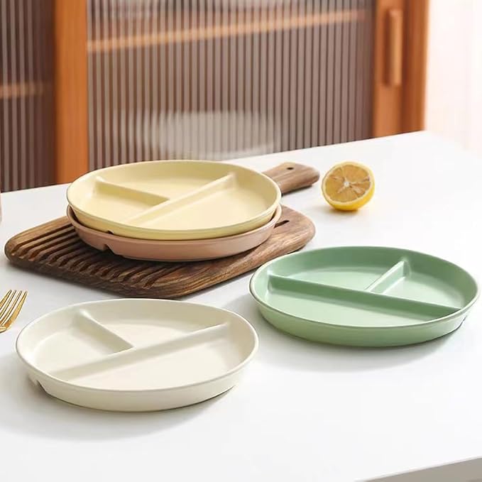 RUIBOLU Unbreakable Divided Plates 5PCS - Image 8