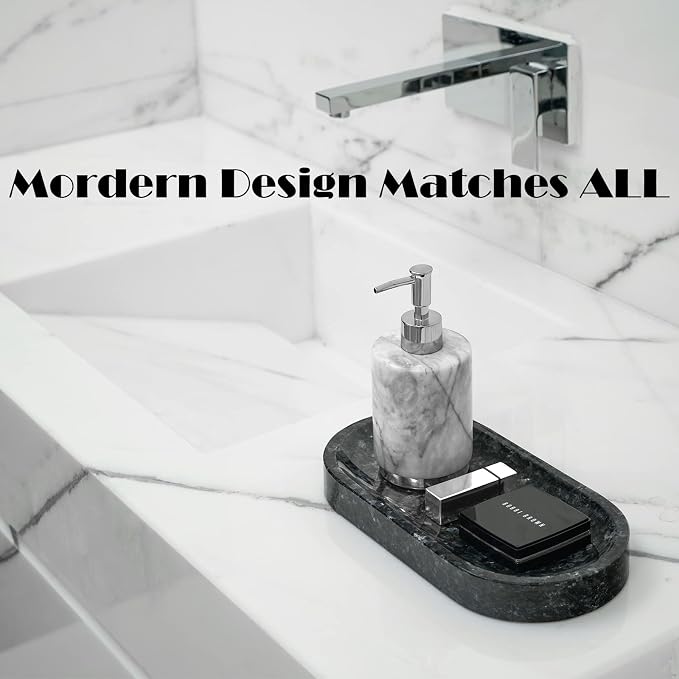 Norwegian Natural Granite Bathroom Tray, Decorative Tray, Bathroom Countertop - Image 7