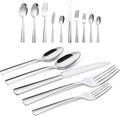 65 Piece Silverware Flatware Cutlery Set, Stainless Steel Fork Spoon Knife Sets by Brightown