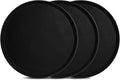 TOPZEA 3 Pack Large Restaurant Serving Tray, 16 Inch Plastic Round Server Tray by TOPZEA