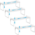 15.5 to 25.5 Inch Kitchen Cabinet Shelf Organizers, Adjustable Kitchen Counter by Unknown