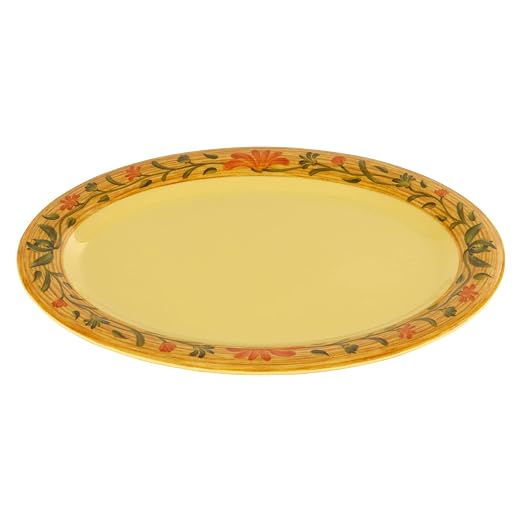 G.E.T. OP-120-VN Melamine Oval Serving Platter / Dinner Plate, Venetian | by Unknown