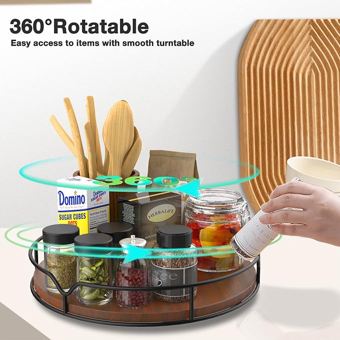 Lazy Susan Turntable Organizer - Image 4