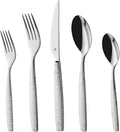 Engraved Silverware Set for 8 | 18/10 Stainless Steel Flatware by DANIALLI