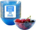 Tinybee 30 Pack Blue Plastic Bowls by Tinybee