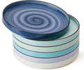 Sweese 7.8 Inch Porcelain Dessert Plates Set of 6 by Sweese