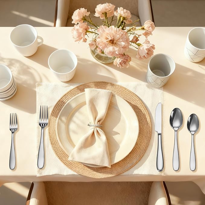 40-Piece Silverware Set, Flatware Set - Image 7