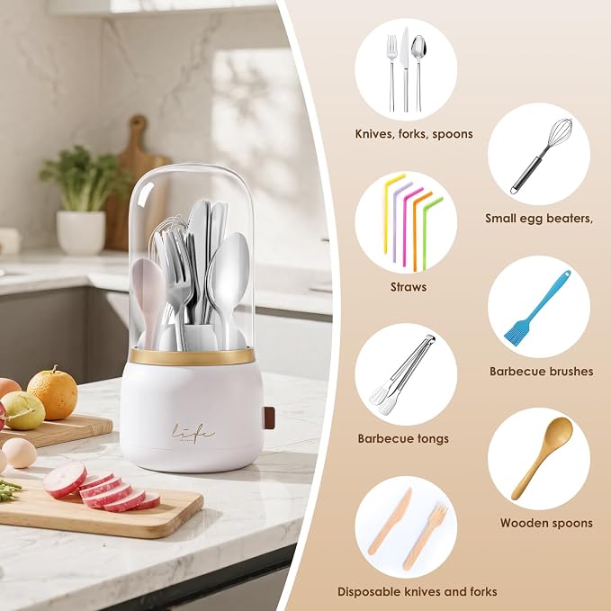 EXIN DECHEN Silverware Organizer - Image 6