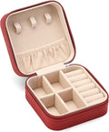 ZPROW Travel Jewelry Case, Mini Portable Jewelry Travel Boxes, Small Jewelry by ZPROW