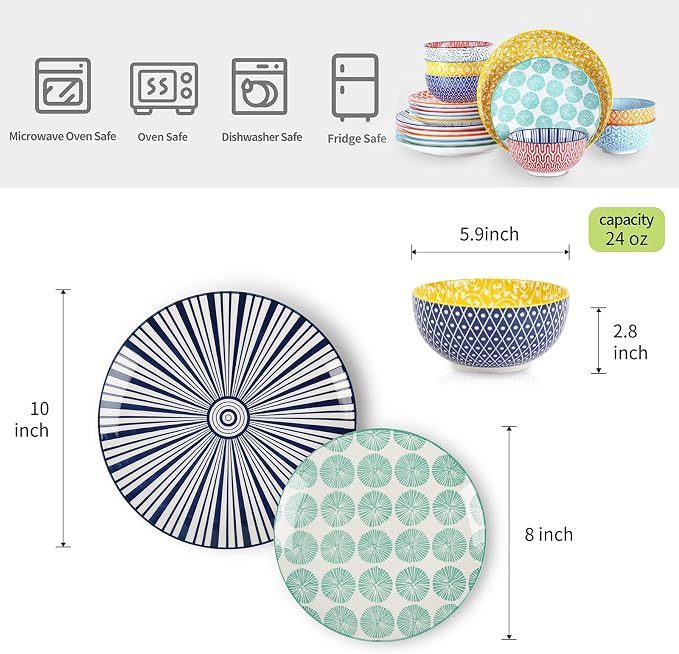 Selamica Ceramic Dinnerware Sets - Image 3
