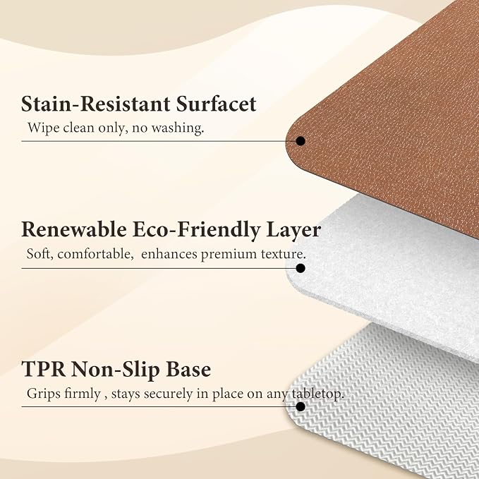 Vinyl Placemats Set of 6-12x17 Inch - Image 4