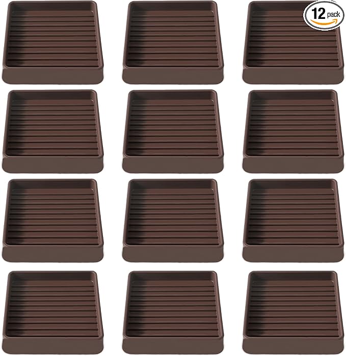 Jayen Non Slip Furniture Caster Cups Coasters Pads by Jayen