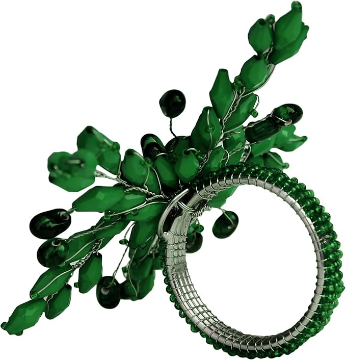 ITOS365 Napkin Rings Set of 12 for Dining Table Decoration Parties Everyday by ITOS365