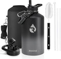 RAYMYLO One Gallon Water Bottle Insulated 128 oz, Stainless Steel | Triple by RAYMYLO