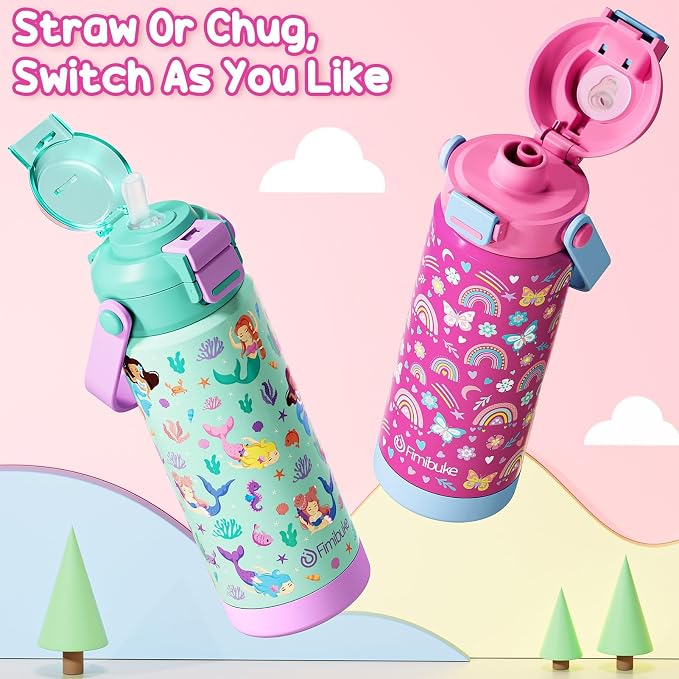 Fimibuke 18oz Kids Insulated Water Bottle - Image 8