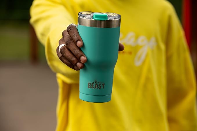 Beast 20 oz Tumbler Stainless Steel Vacuum Insulated Coffee Ice Cup Double Wall - Image 3