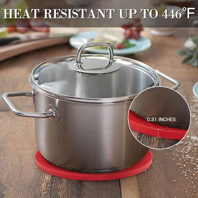 Silicone Trivets for Hot Pots and Pans - Image 4