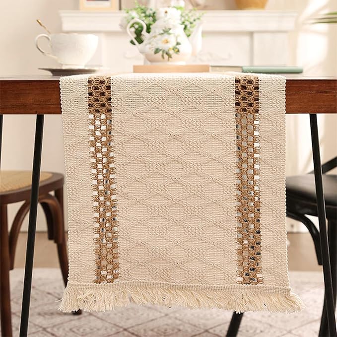 Boho Table Runner 60 Inches Long Centerpieces - Image 6