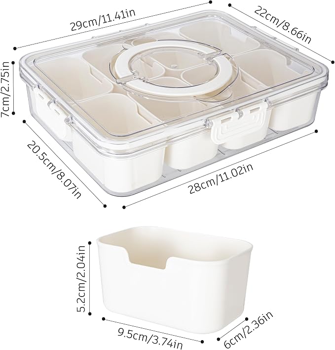 Dingerjar Divided Serving Tray - Image 2