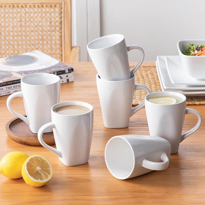 vancasso Soho Dinnerware Sets 24 Pieces, Dinner Plate, Dessert Plate, Cups and - Image 7