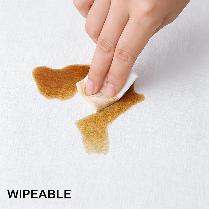 Faux Leather Heat Resistant Placemats 4 Packs, Waterproof Wipeable Dining PU - Image 5