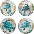 Marine Life Round Coaster Set by QJ+CMJ