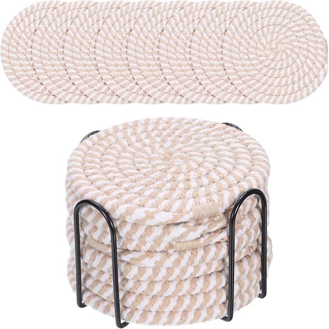 uxcell 8 Pcs Drink Coasters by uxcell