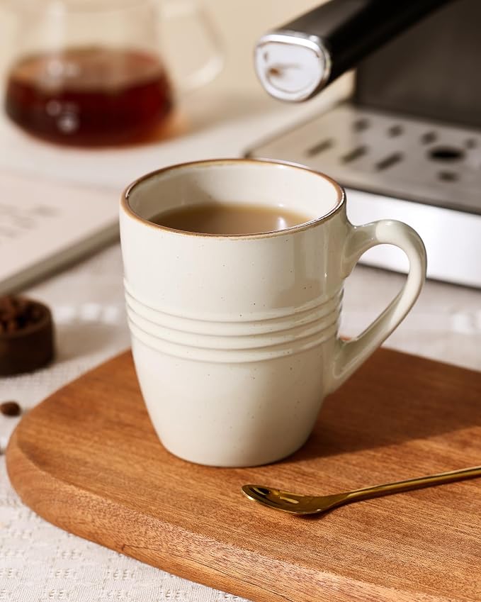 famiware Jupiter Coffee Mugs Set of 4, 13oz Coffee Mug, Microwave and - Image 2