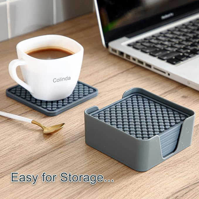 Colinda Silicone Drink Coasters - Image 2