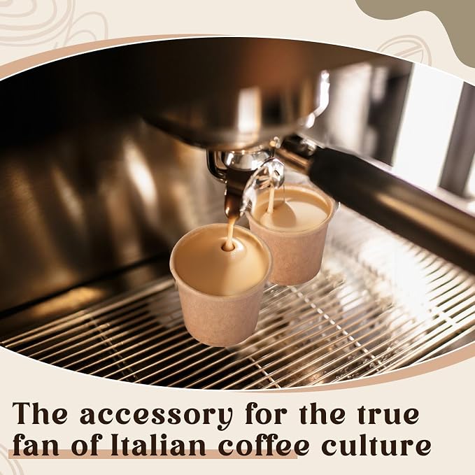 100 Pack 1oz Mini Coffee Cups Disposable Paper Cups Hot or Cold Beverage Cup - Image 7