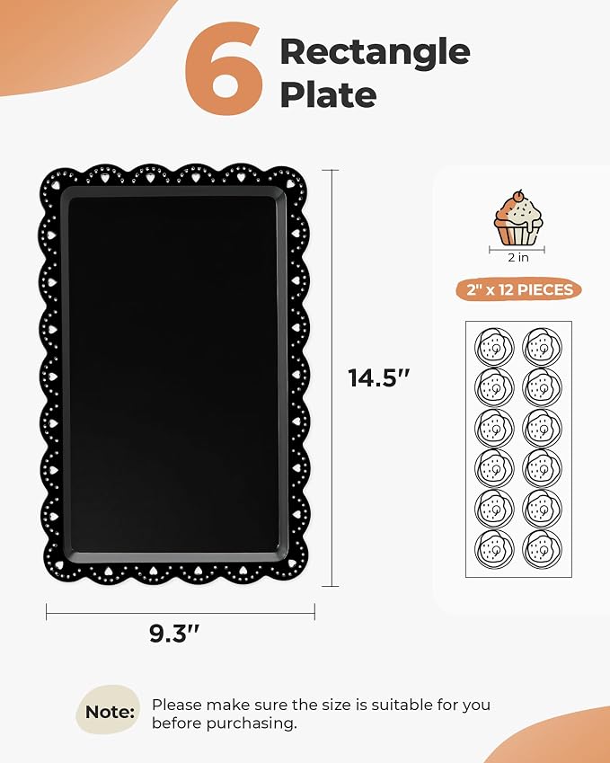 Kootek 10pcs Cupcake Stand Dessert Table Display Set Serving Tray - Image 4