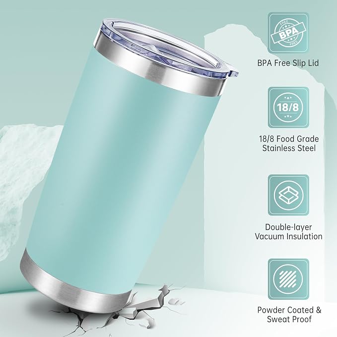 20 oz Tumblers Stainless Steel Tumbler - Image 3